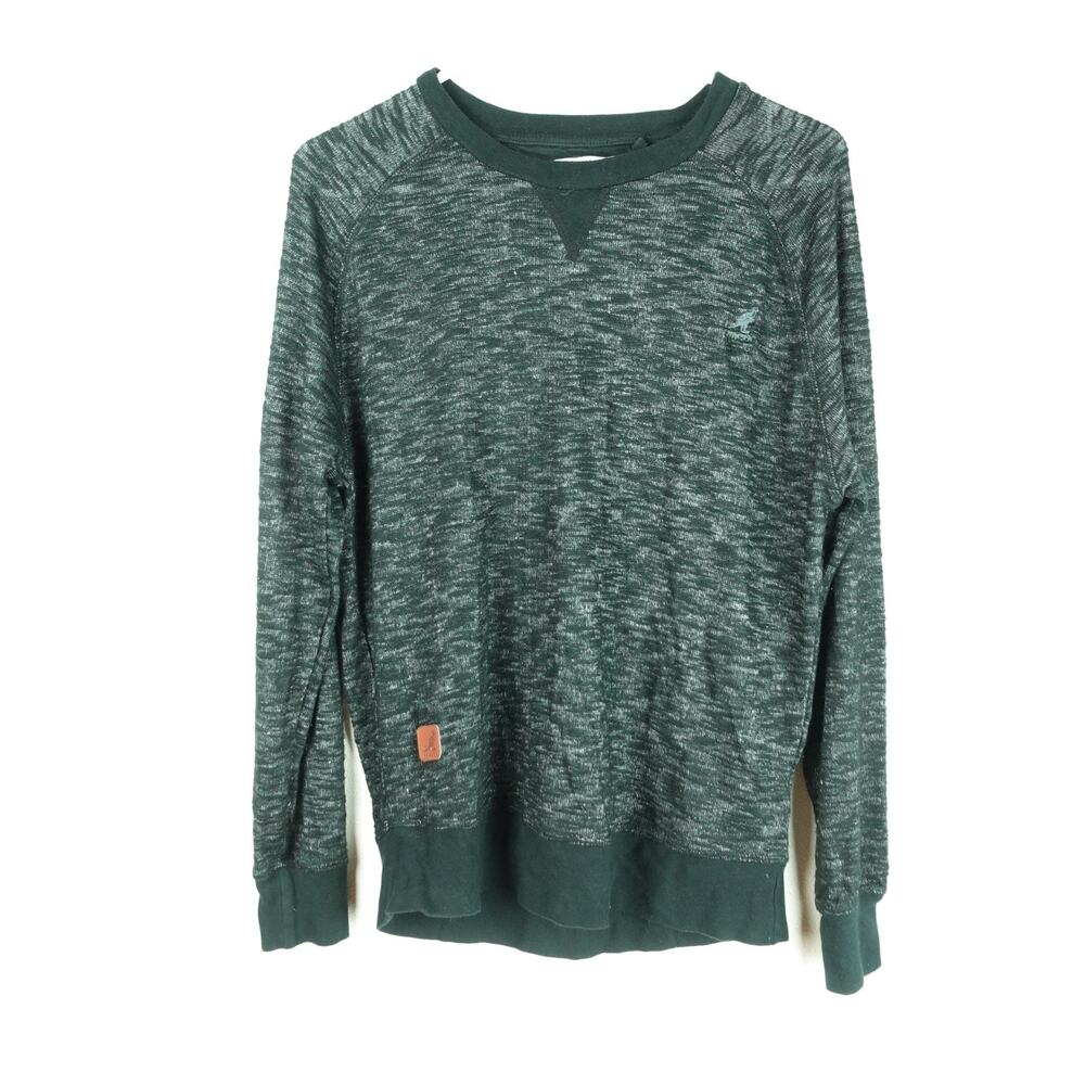 Kangol Sweatshirt Mens SZ M Knit Streetwear Oversized Baggy Preppy Casual